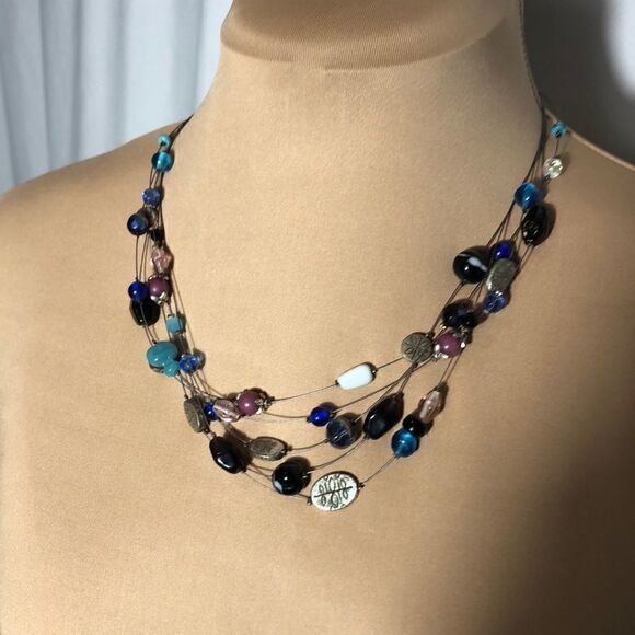 Lila Sophia retired multi colored necklace - Picture 1 of 4